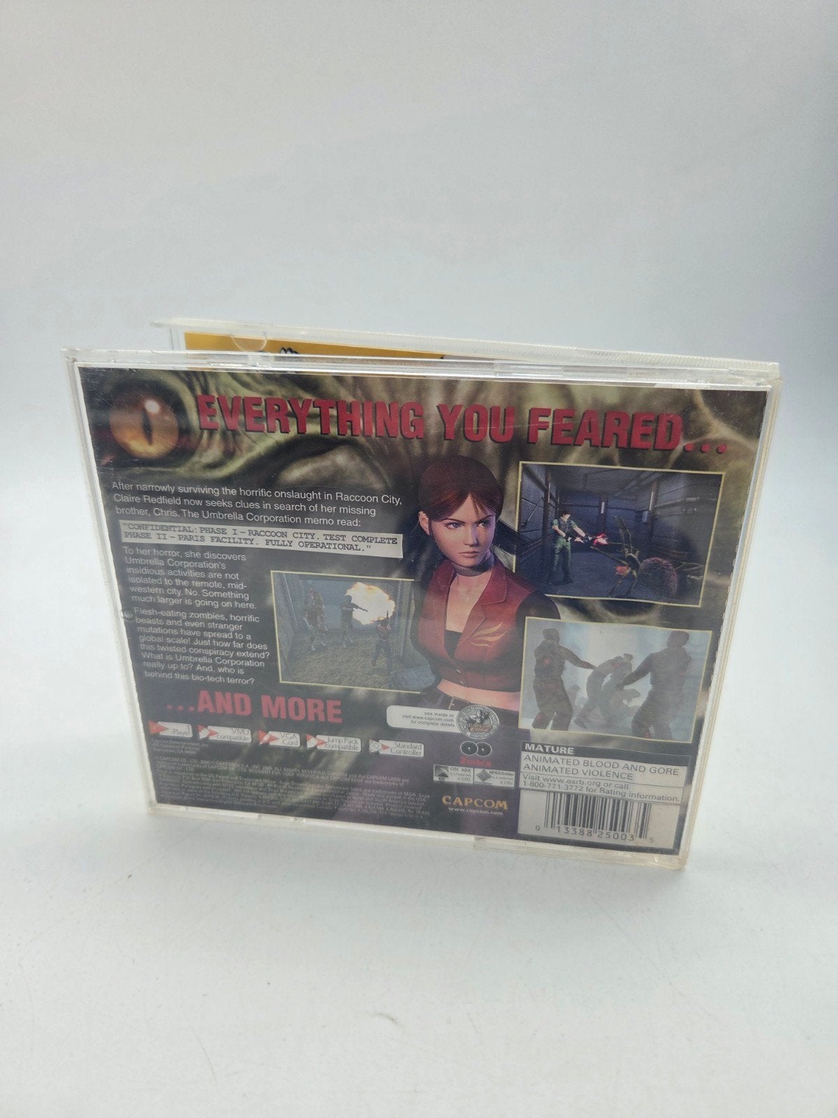 Resident Evil Code: Veronica - Sega Dreamcast, Gebruikt, Niet van toepassing, Niet van toepassing, Ophalen of Verzenden