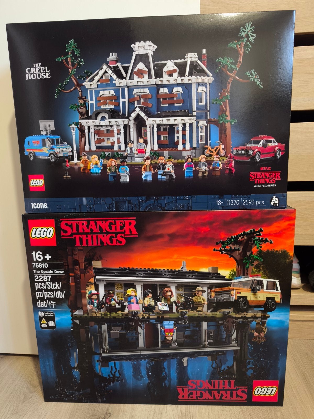 Lego Stranger Things 75810 11370 NIEUW sets, Overige thema's, Lego, Nieuw, Ophalen of Verzenden