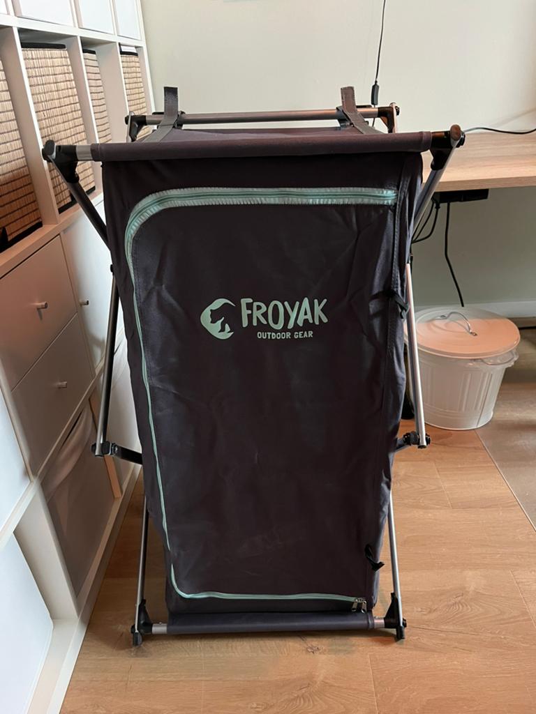 Froyak opvouwbaar campingkastje, Ophalen, Gebruikt