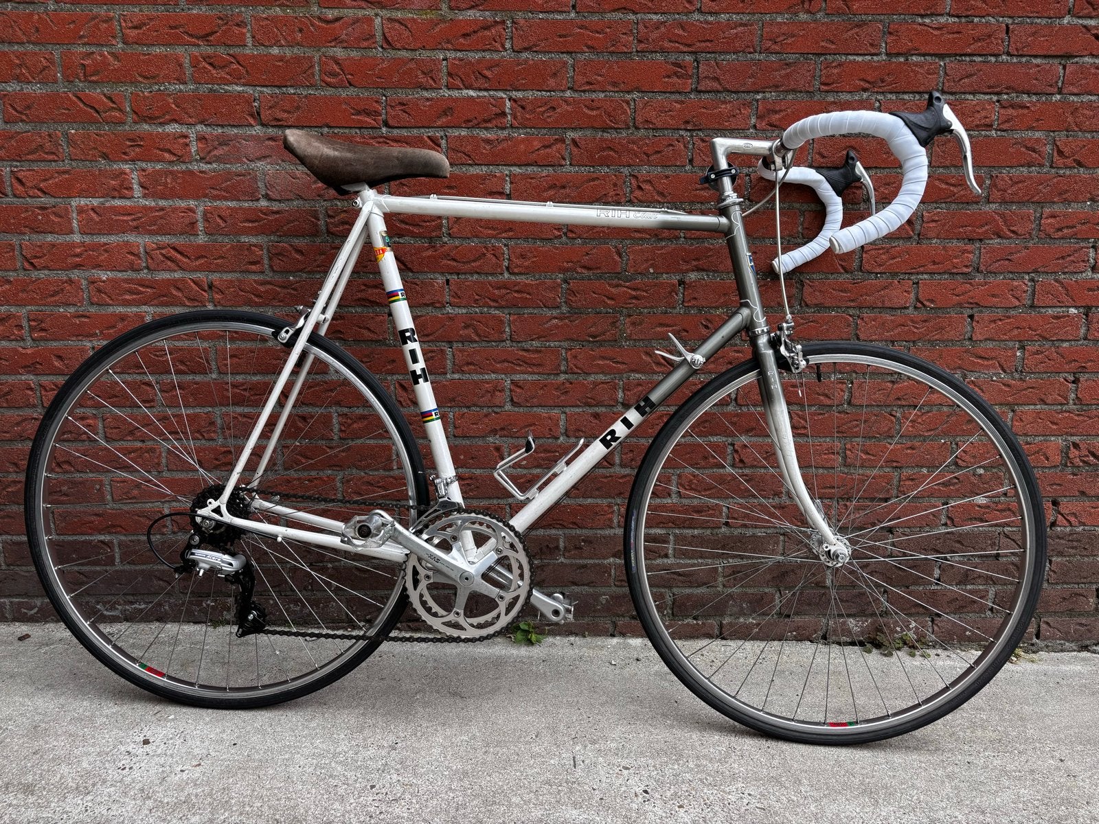 RIH Elan racefiets met nieuw stuurlint en Shimano derailleur, 28 inch, Gebruikt, Velgrem, 61 tot 65 cm
