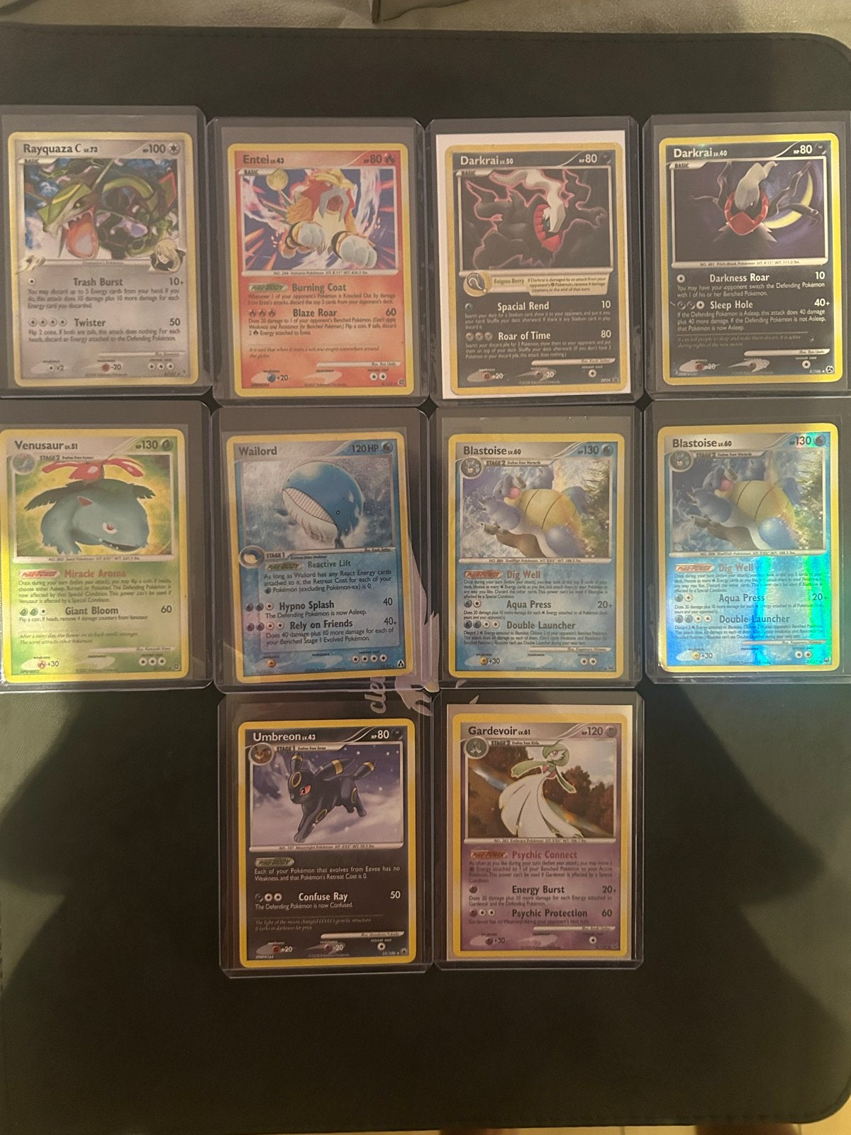 Moderne en vintage Pokémon singles, Ophalen of Verzenden, Zo goed als nieuw, Meerdere kaarten, Foil