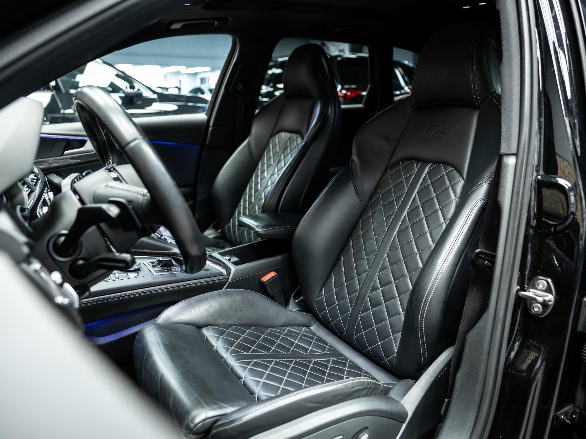 Audi S4 Avant 3.0 TFSI S4 quattro Pro Line Plus | Head-Up |, Stof, Gebruikt, 2995 cc, Zwart