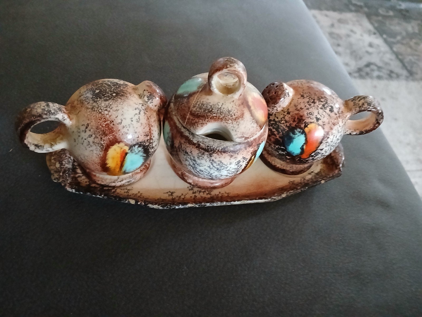 Peper,zout en mosterdset van Spenzo, Ophalen of Verzenden