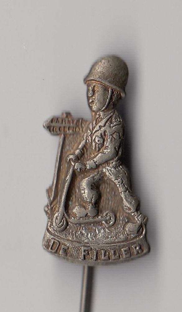 De Filler Leger speldje, Niet vindbaar, Niet vindbaar, Nederland, Embleem of Badge