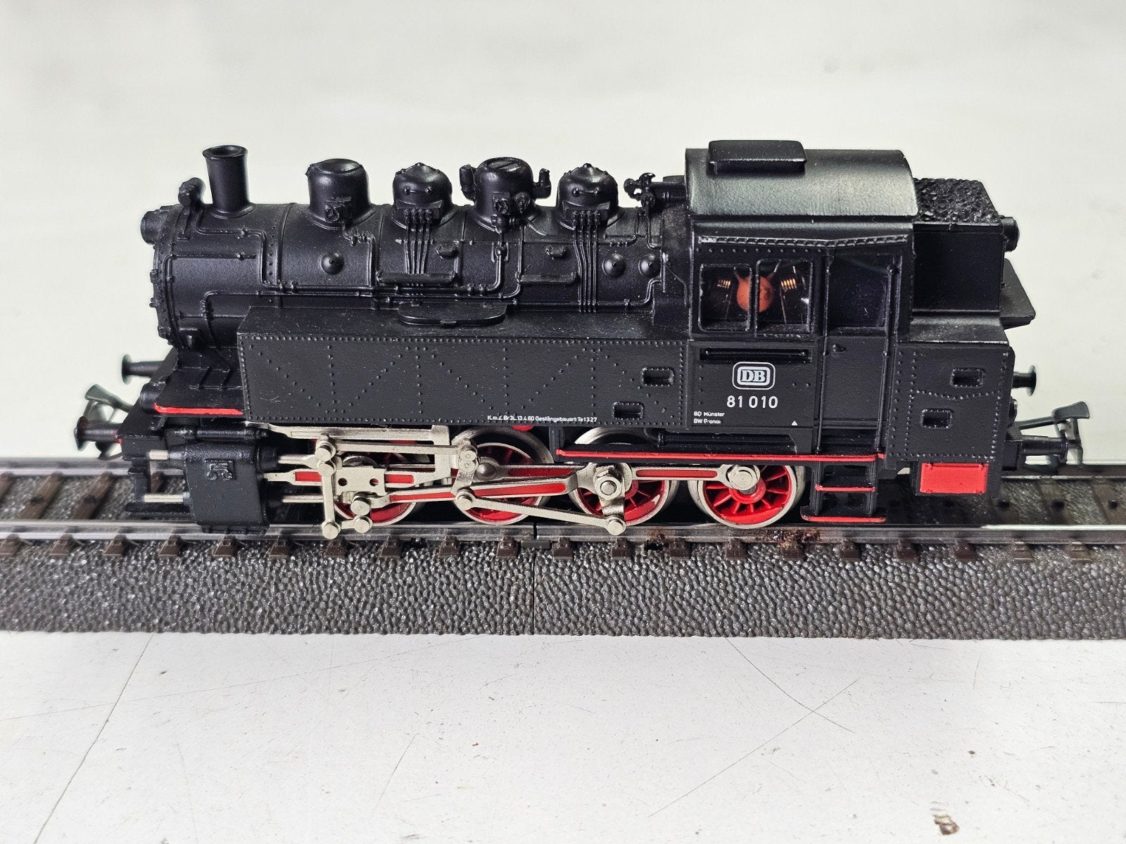 Märklin 3032 Stoomlocomotief BR 81 010 H0 ZGAN, Wisselstroom, Locomotief, Ophalen of Verzenden, Zo goed als nieuw
