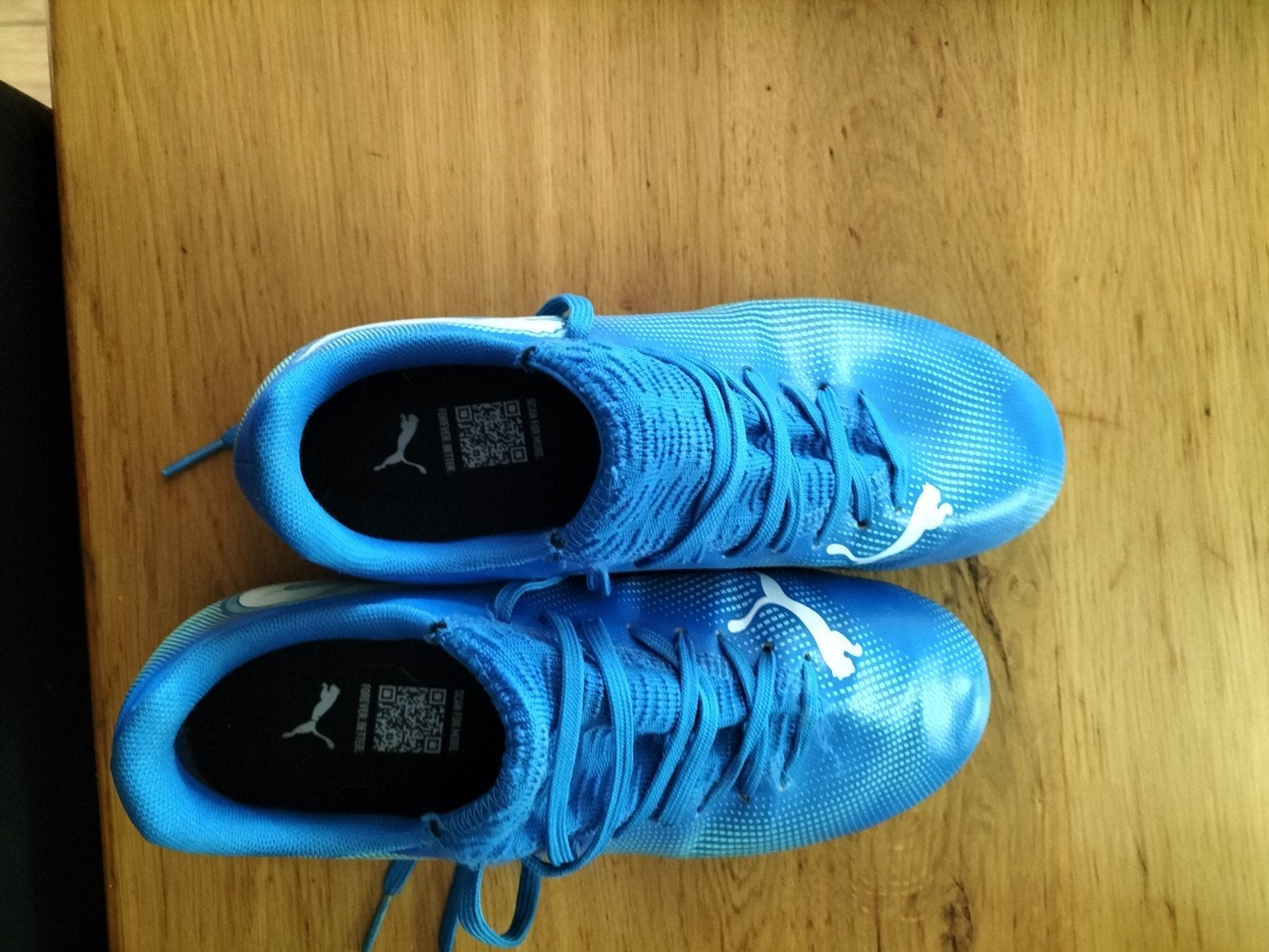 Puma voetbalschoenen - Blauw, Ophalen, Gebruikt, Maat XS of kleiner, Schoenen
