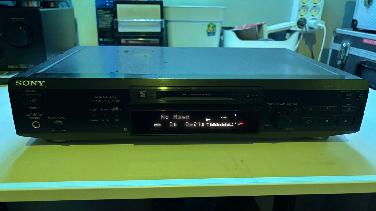Sony MDS JE-520 Minidisc Recorder (2), Ophalen of Verzenden, Minidisc-recorder