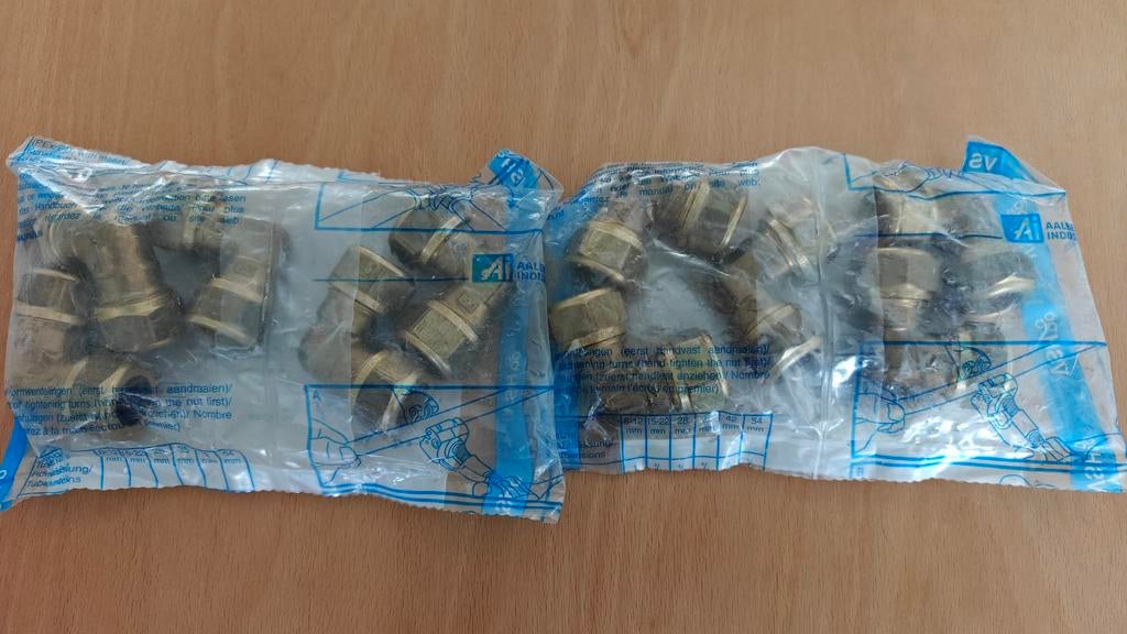 VSH Super Kniekoppeling 90 - 10 stuks, Ophalen, Nieuw, Minder dan 50 mm, Overige typen