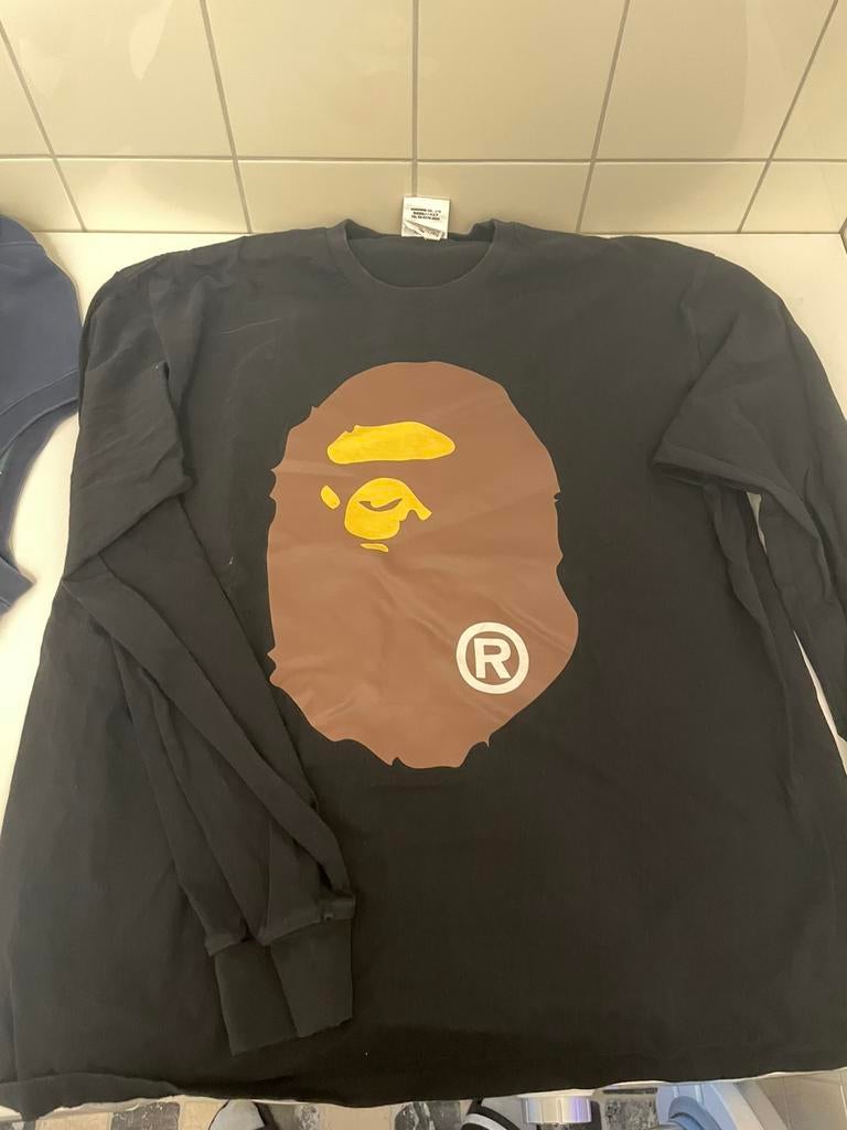 Bape longsleeve, Kleding | Heren, Ophalen of Verzenden, Zo goed als nieuw