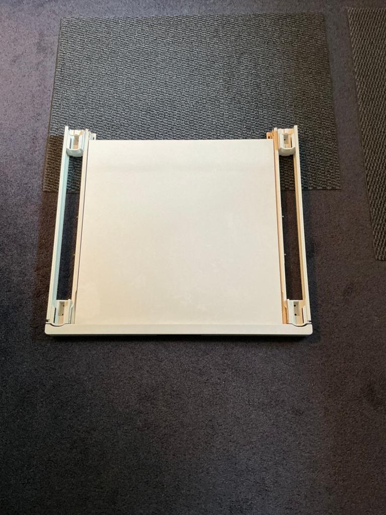 Tussenstuk Wasmachine & Droger met uitschuifbare plank, Witgoed en Apparatuur, Onderdelen en Toebehoren, Gebruikt, Ophalen of Verzenden
