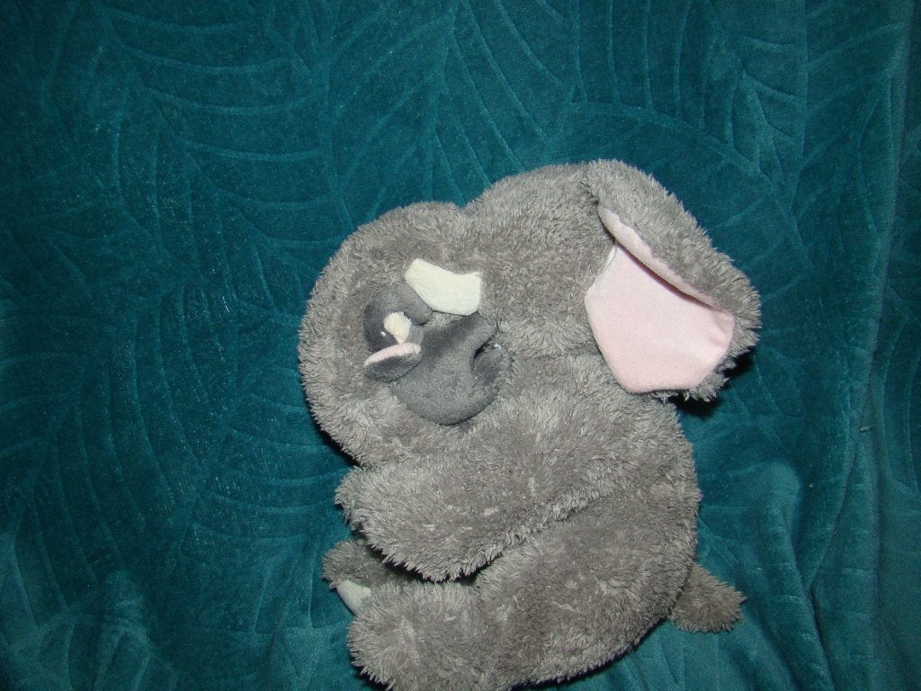 villa Joep olifant met baby grijs en 25 cm groot, Grijs, Ophalen of Verzenden, Zo goed als nieuw, Middelgroot (20 tot 80 cm)
