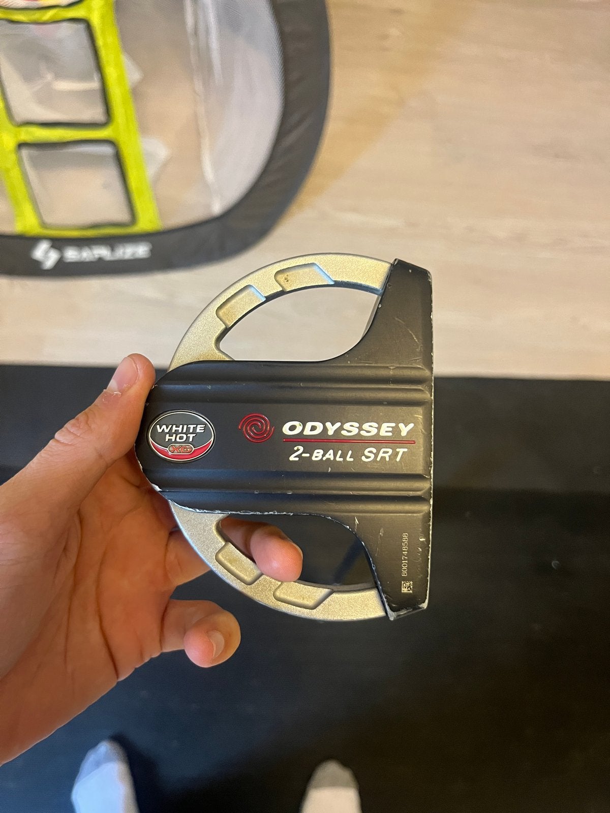 Odyssey 2-Ball SRT Putter - Inclusief Headcover, Sport en Fitness, Golf, Gebruikt, Club, Ophalen of Verzenden