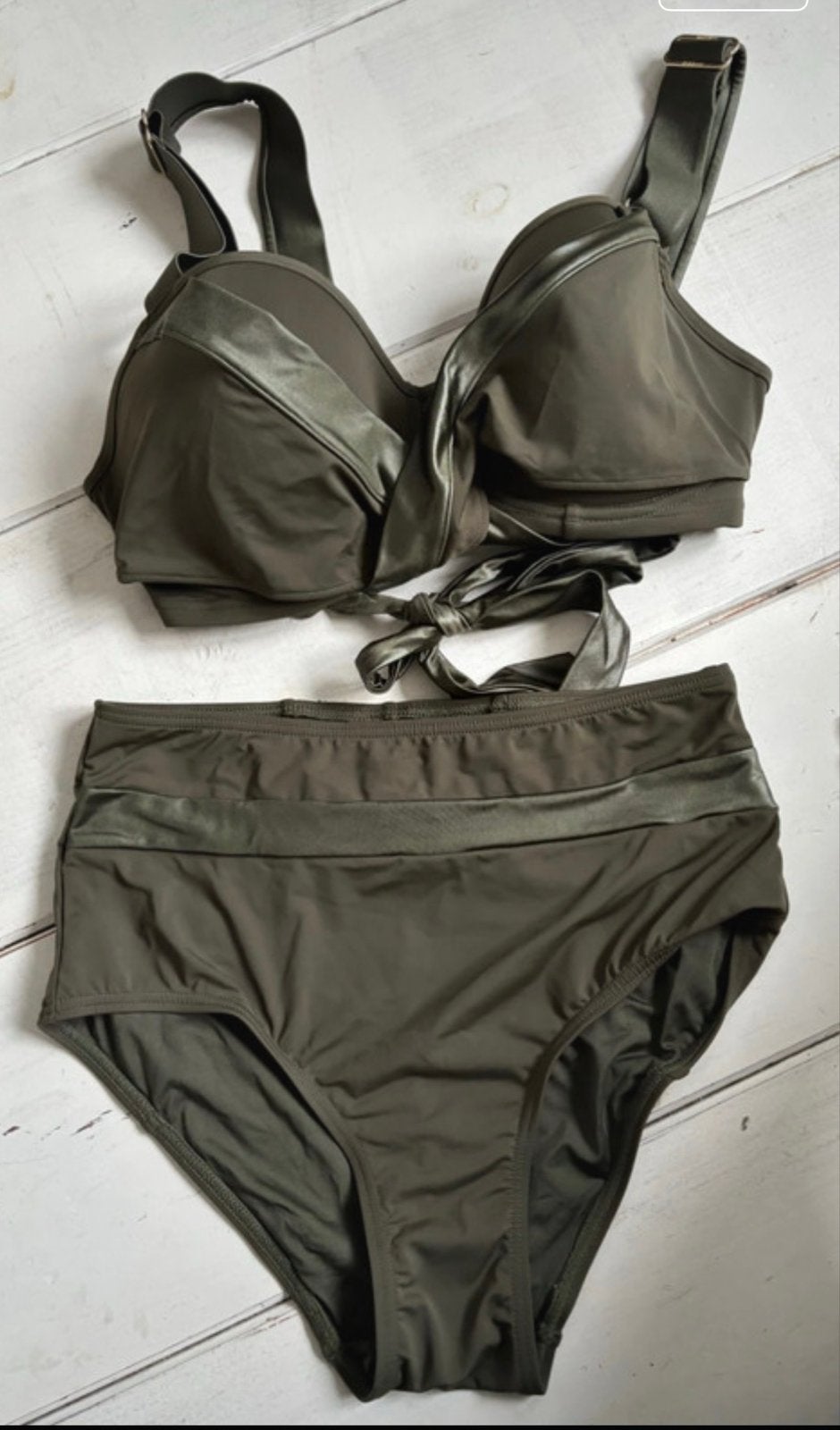 Marlies Dekkers Bikini 75E Top & Taillebroekje S - Nieuw, Kleding | Dames, Ophalen of Verzenden, Nieuw, Groen, Bikini
