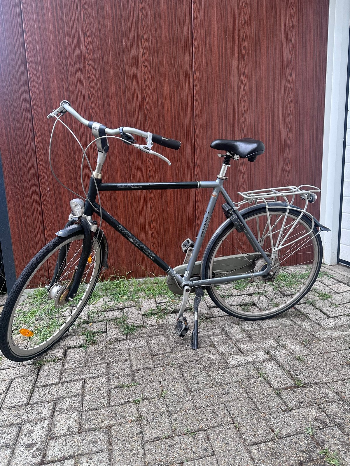 Batavus Staccato 61 Herenfiets - 8 versnellingen, Ophalen, Gebruikt, Velgrem, Versnellingen