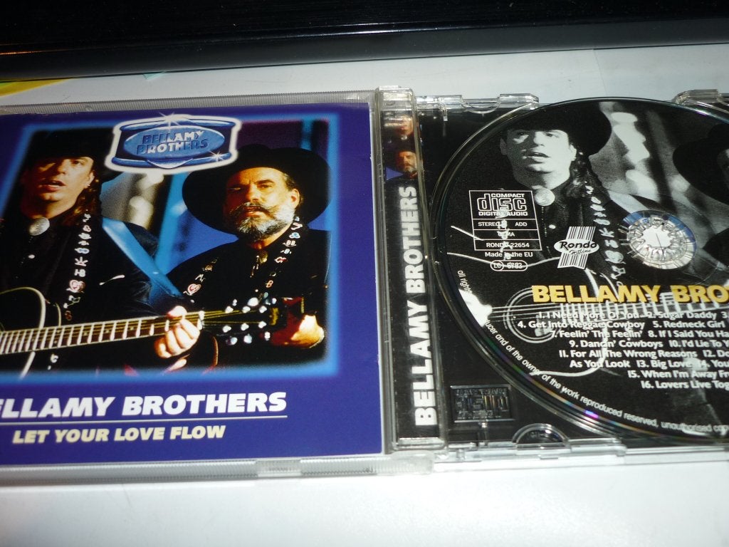 Bellamy Brothers - Let Your Love Flow CD, Cd's en Dvd's, Inclusief boekje, Ophalen of Verzenden, Zo goed als nieuw, Country