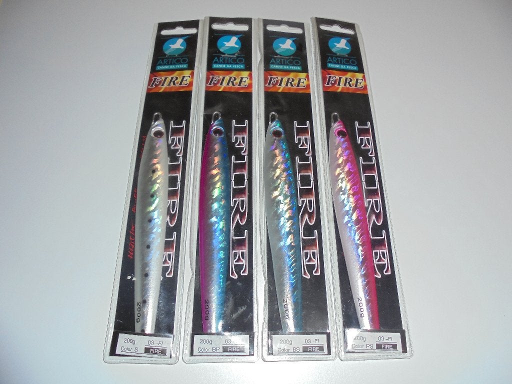 Big Game Jigs Artico Fire Stay Jigging 200g 160g 130g Nieuw., Ophalen of Verzenden, Nieuw, Overige typen