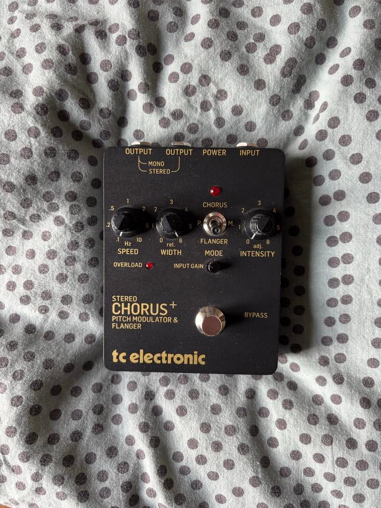 TC Electronic Stereo Chorus + Flanger, Muziek en Instrumenten, Effecten, Ophalen of Verzenden, Zo goed als nieuw, Chorus