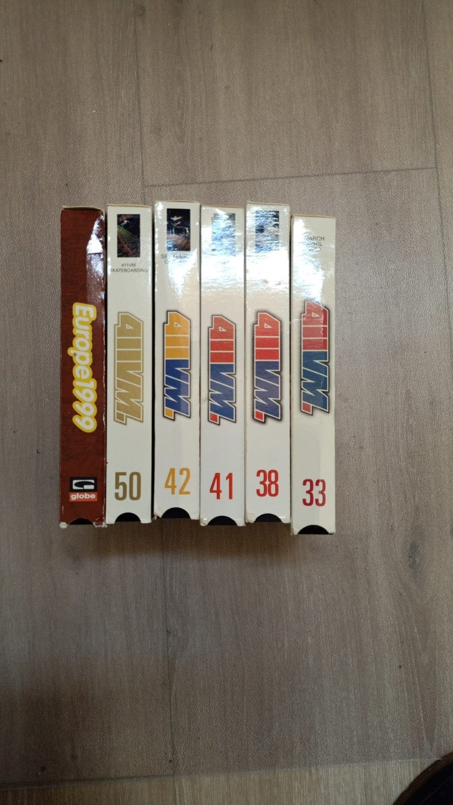 VHS skateboard films, Ophalen