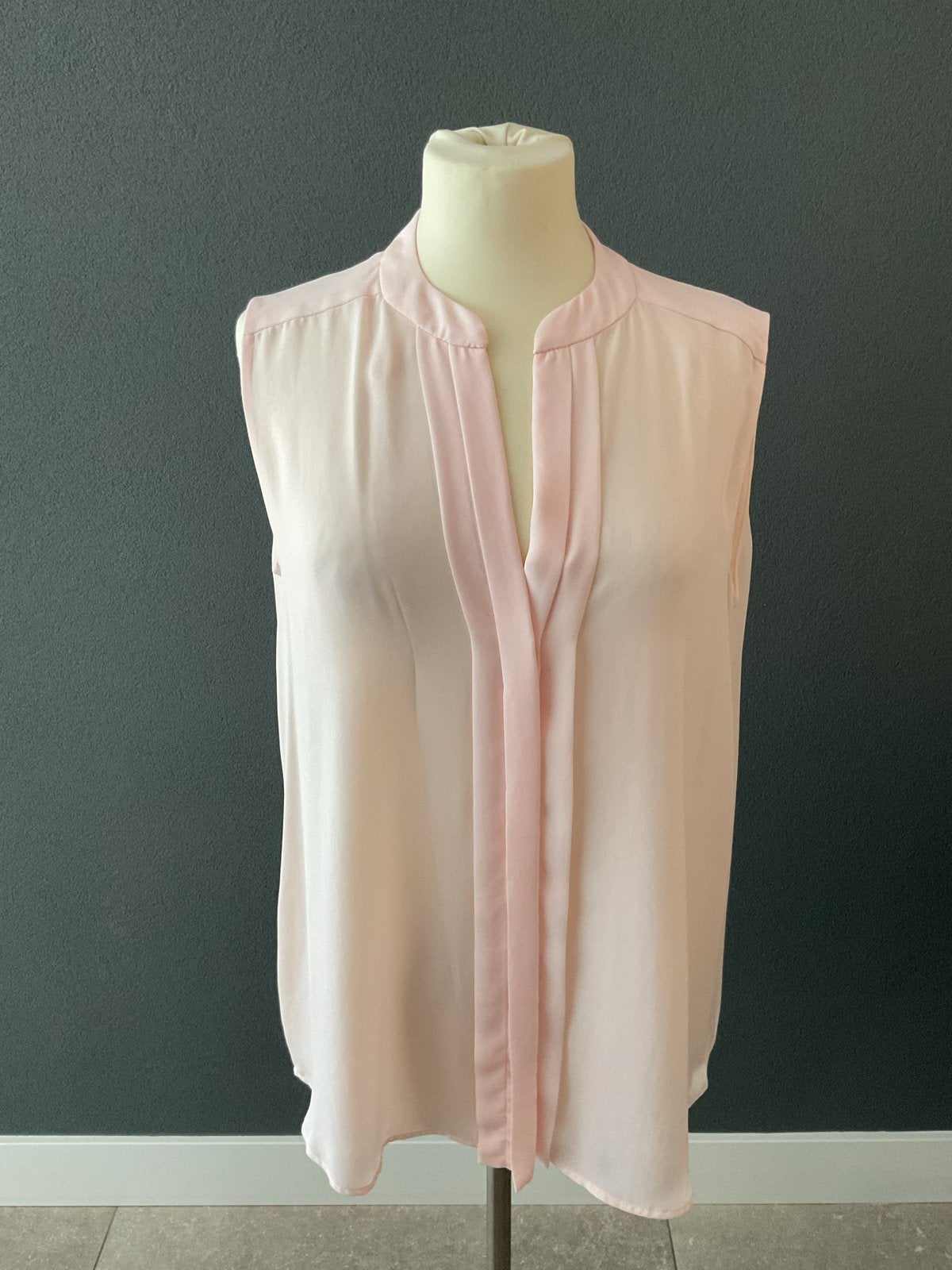 Mango zalmkleurige top maat S/M, Kleding | Dames, Tops, Verzenden, Zo goed als nieuw, Roze, Maat 36 (S)