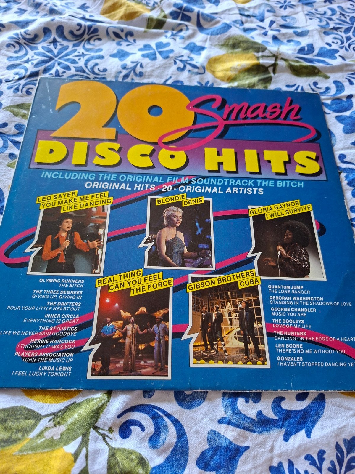 20 Smash Disco Hits LP - Diverse Artiesten, LP, Gebruikt, Overige genres, Ophalen of Verzenden