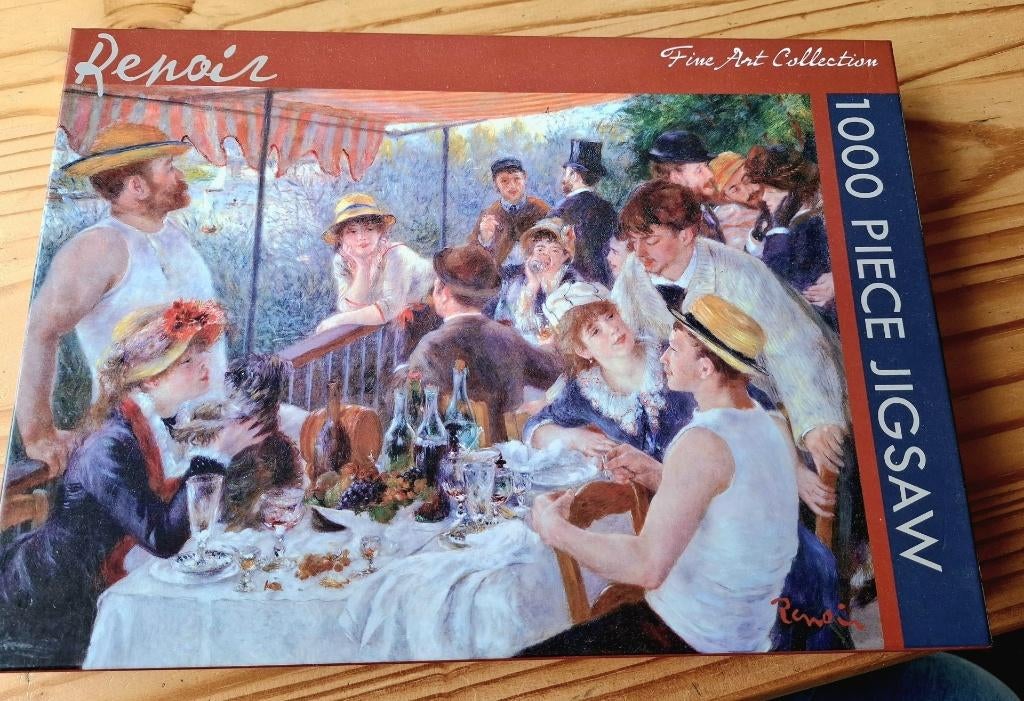 legpuzzel van schilder Renoir, Hobby en Vrije tijd, Denksport en Puzzels, Ophalen of Verzenden, 500 t/m 1500 stukjes, Zo goed als nieuw