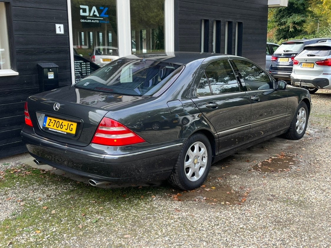 Mercedes-Benz S-Klasse 320 Aut/Ecc/Leer/Dak/Nieuwstaat!, Auto's, Achterwielaandrijving, Gebruikt, Bedrijf, Sedan