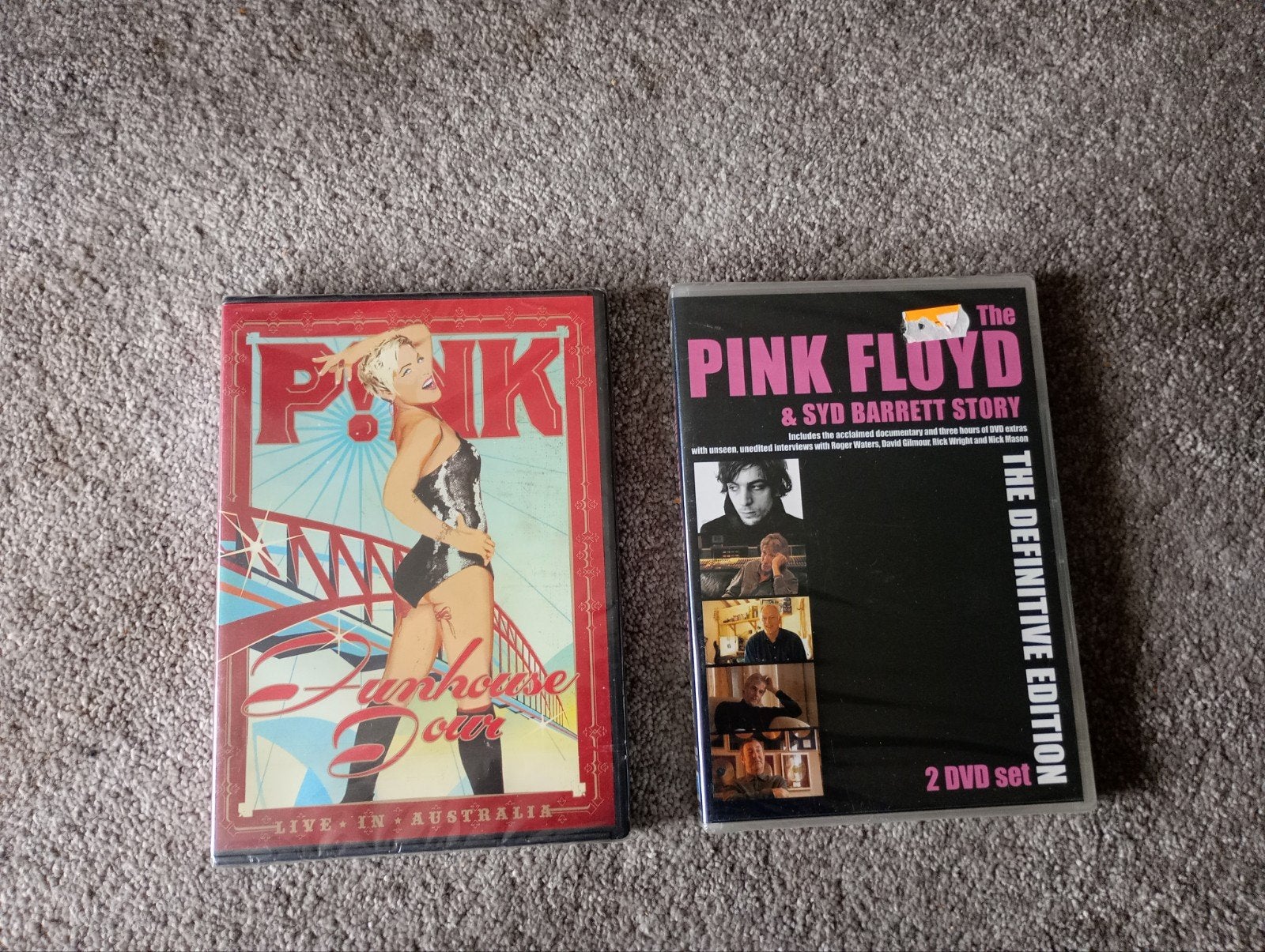 Pink Floyd en Pink dvd  nog Geseald, Alle leeftijden, Ophalen of Verzenden, Nieuw in verpakking, Concert