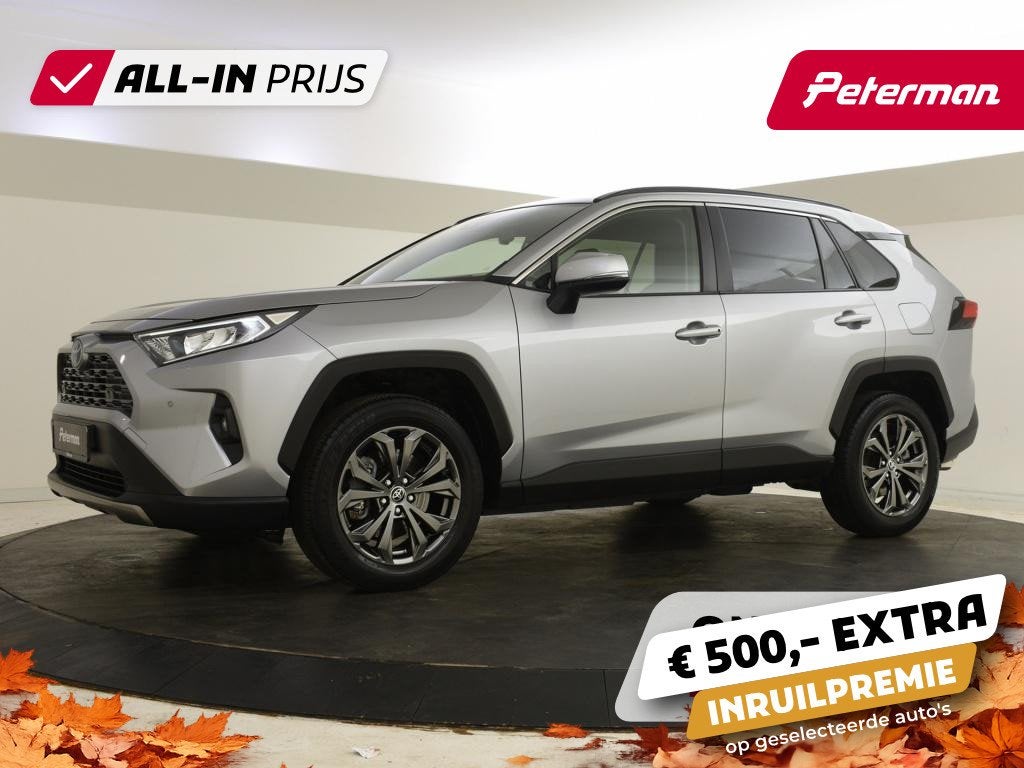 Toyota RAV4 2.5 Hybrid Dynamic | Navigatie | Elektr. a. klep, Auto's, 12 maanden, Stof, Gebruikt, Bedrijf