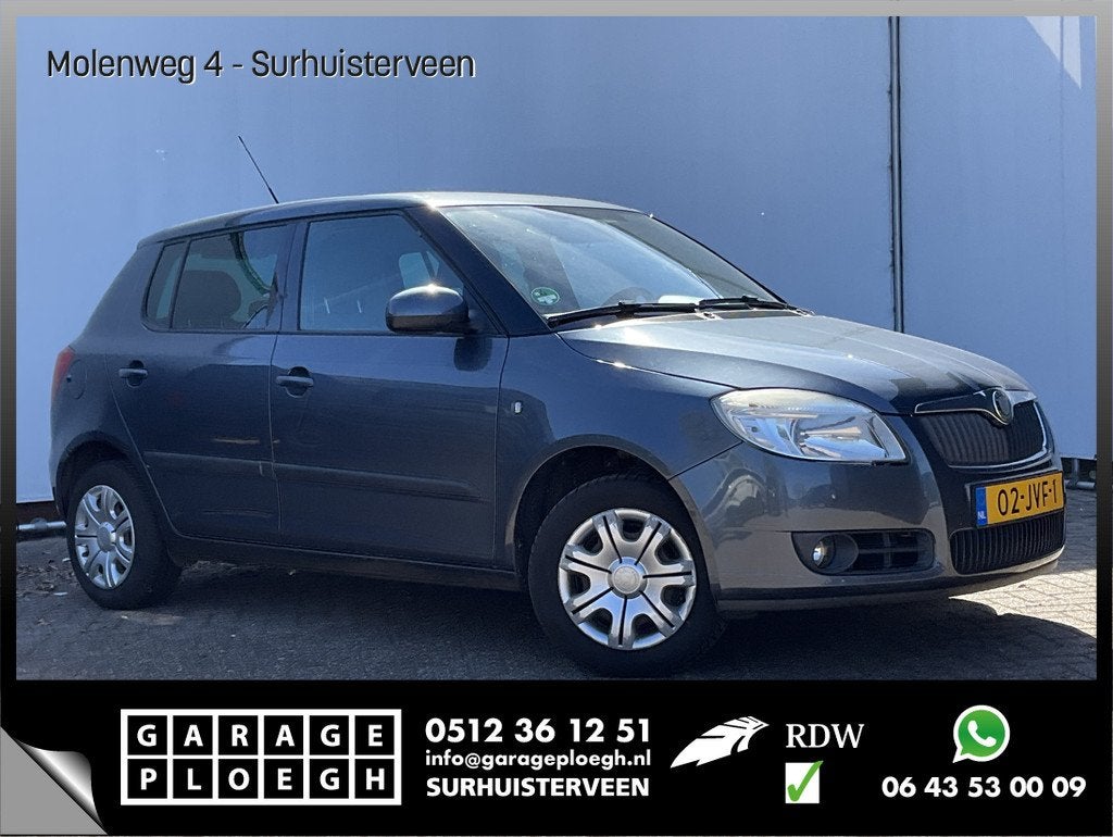 Skoda Fabia 1.2-12V Tour Cruise Clima NL-Auto! (bj 2009), Auto's, Skoda, Voorwielaandrijving, 1198 cc, Bedrijf, Handgeschakeld