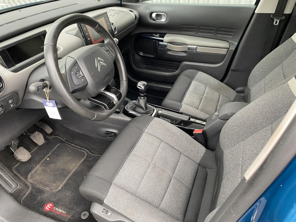 Citroën C4 Cactus 1.2 PureTech Shine 101Dkm, Clima, Carplay, Auto's, Citroën, Voorwielaandrijving, Stof, Gebruikt, Euro 6