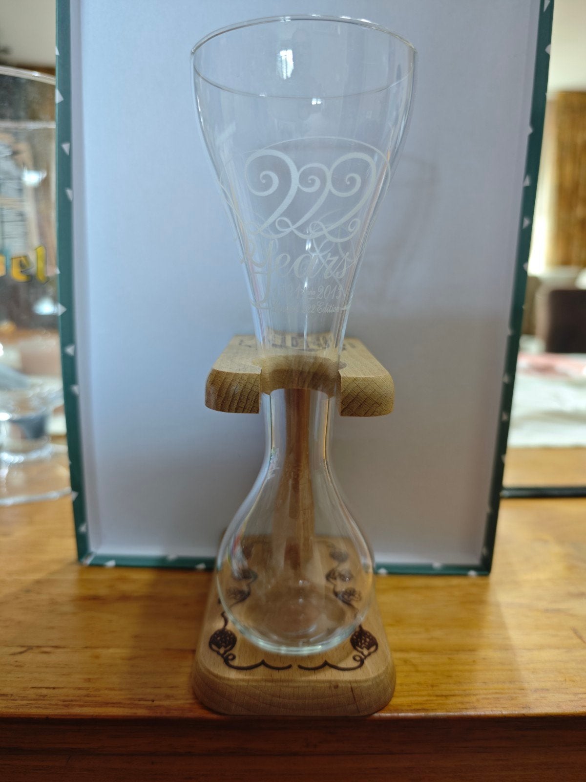 Kwak koetsiersglas speciale uitgave 222 jaar, Ophalen of Verzenden, Nieuw, Bierglas
