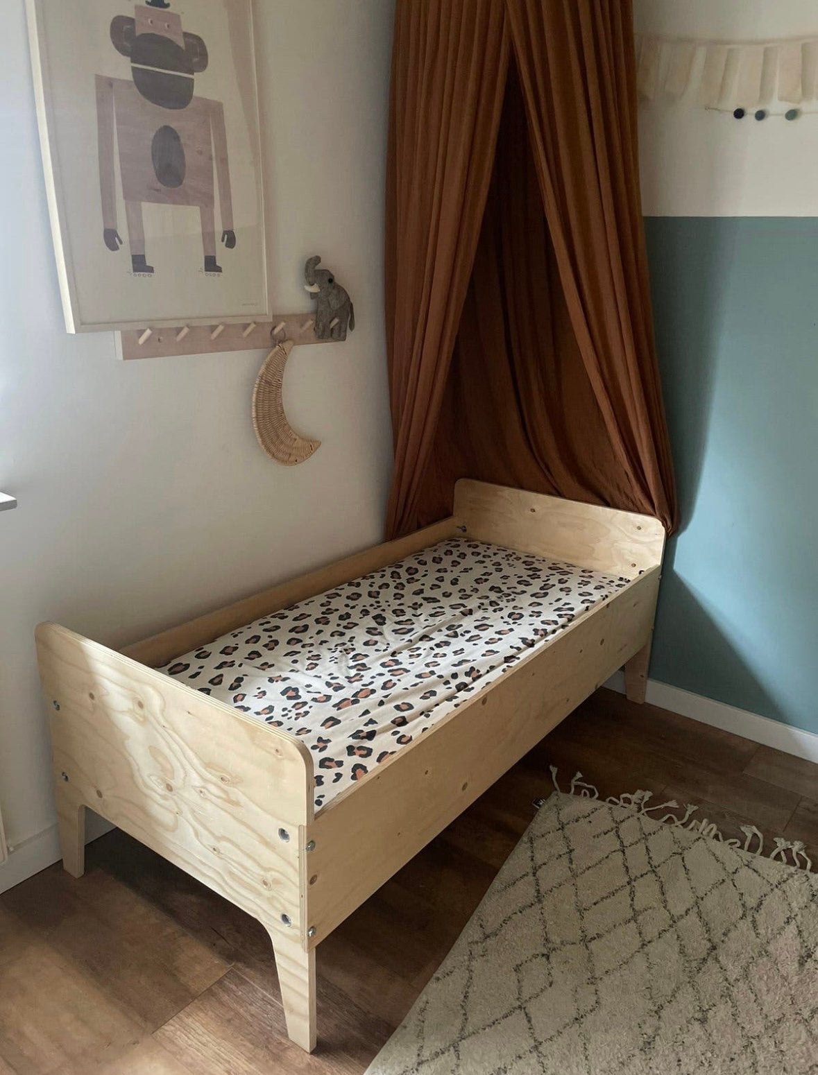 Piet Hein Eek junior bed, Ophalen, Zo goed als nieuw