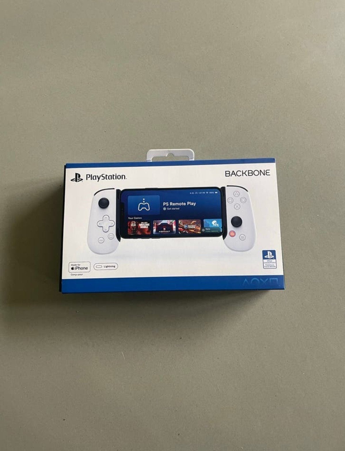 Backbone One iPhone lightning, PlayStation 4, Ophalen of Verzenden, Zo goed als nieuw, Controller