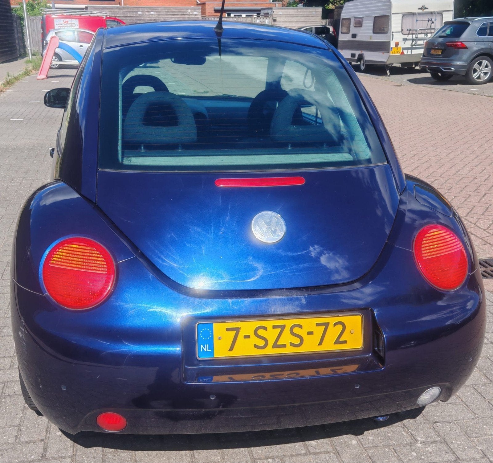 Volkswagen new Beetle 2.0 Apk 16 September, Auto's, Voorwielaandrijving, 1980 cc, 40 €/maand, 4 cilinders