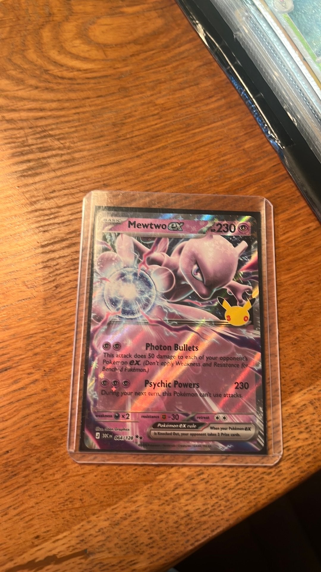 Mewtwo EX 064/128 30th celebration, Ophalen, Zo goed als nieuw