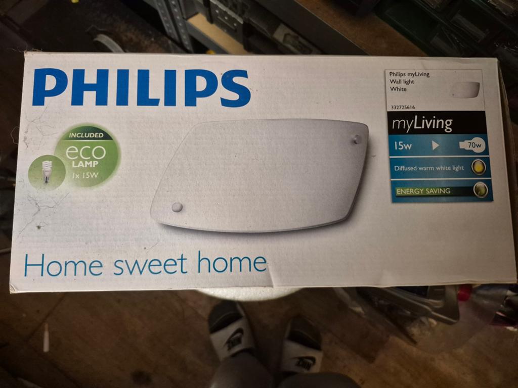 Philips Myliving Batik Wandlamp(nieuw in doos), Ophalen of Verzenden, Nieuw