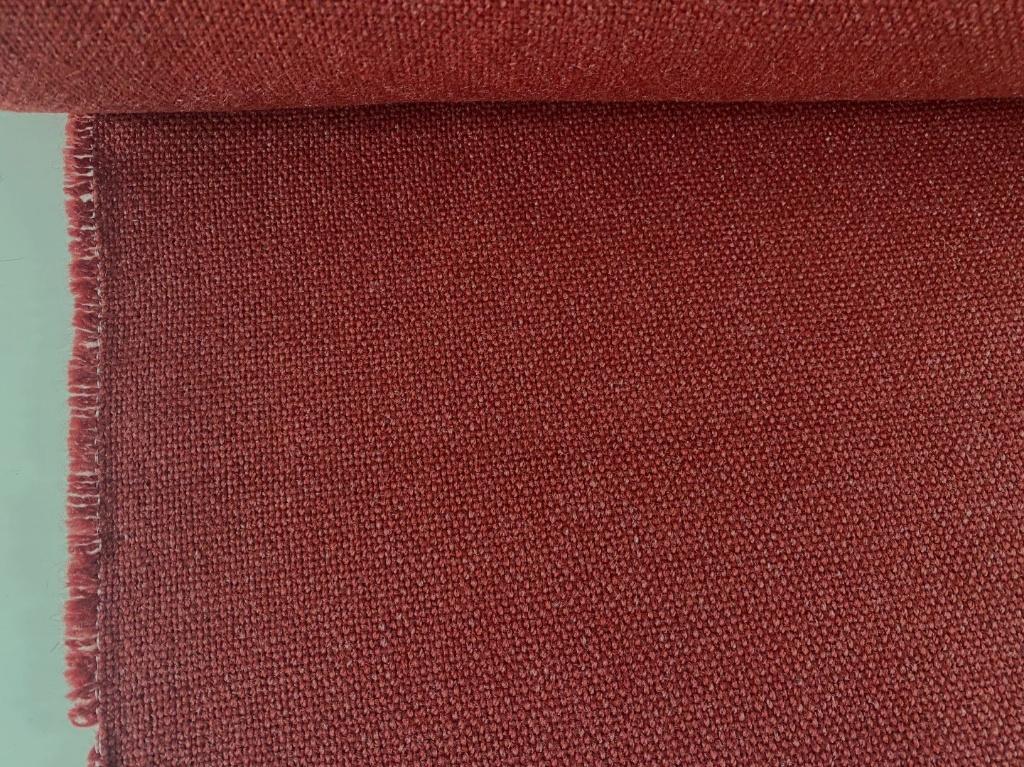 Camira Advantage AD005; steenrood; 2,2 meter meubelstof, Wol, 120 cm of meer, Ophalen of Verzenden, Rood