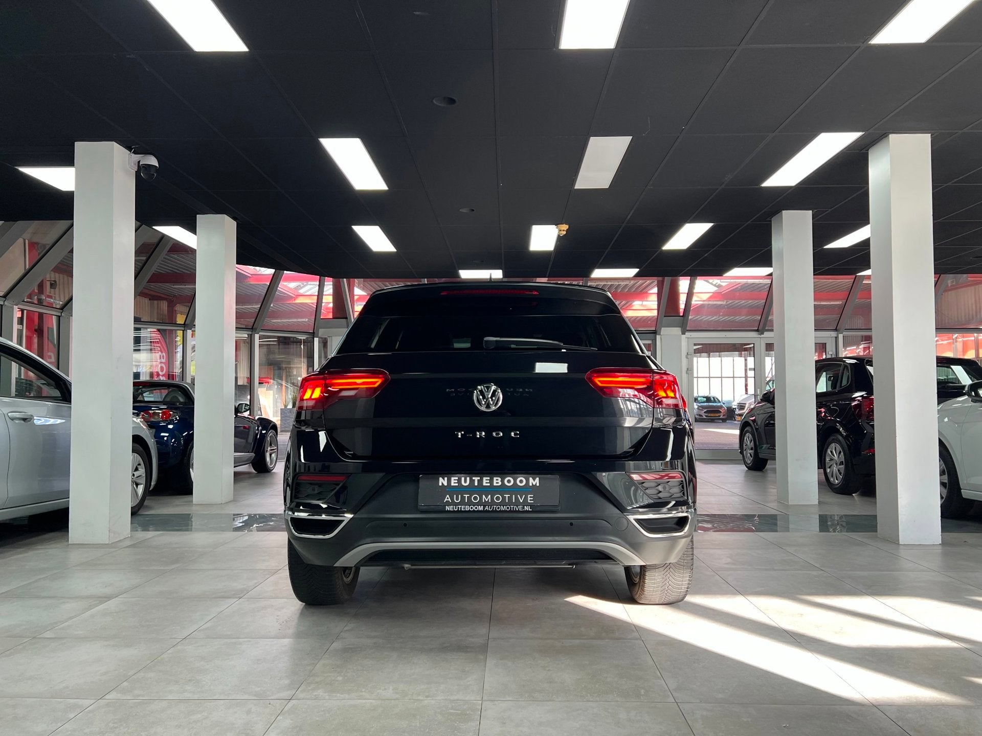 Volkswagen T-Roc 1.5 TSI Sport |ACC|Side Assist| Elek.koffer, Stof, Zwart, 4 cilinders, 150 pk