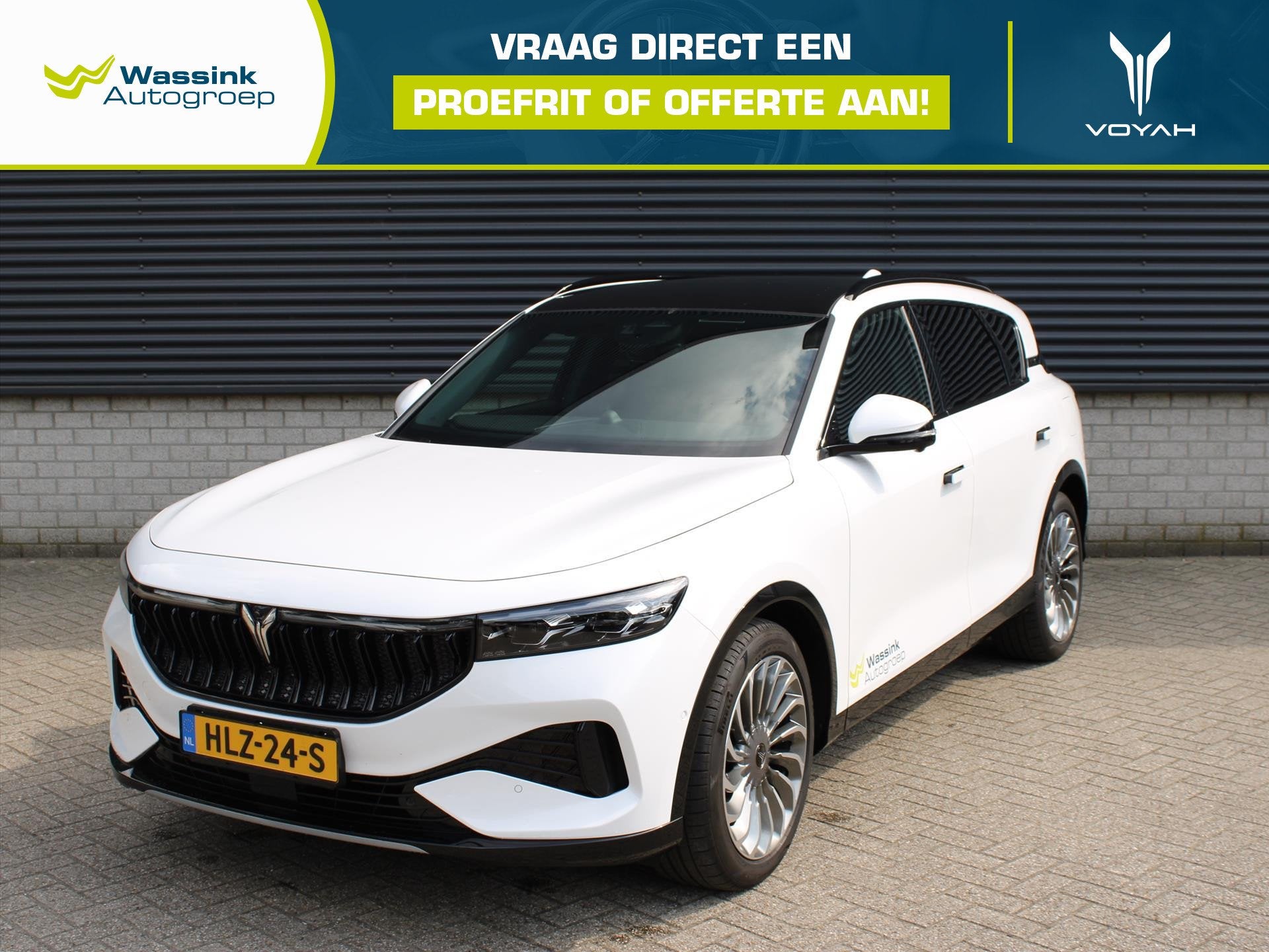 Voyah Free BEV 106 KWH Flagship Edition 4WD 490pk I Luchtver, Auto's, Voyah, Automaat, Stof, Zwart, Wit