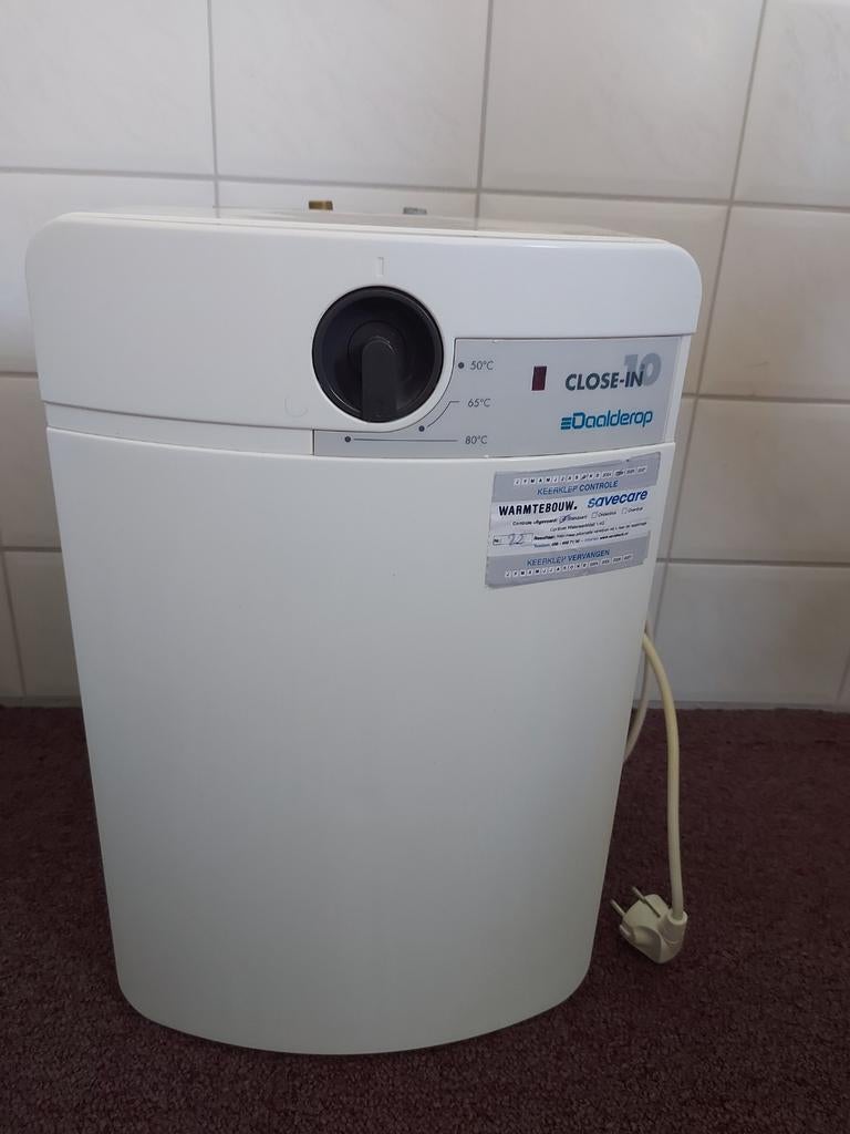 Daalderop close in 10 liter boiler, Minder dan 20 liter, Ophalen of Verzenden, Gebruikt, Boiler