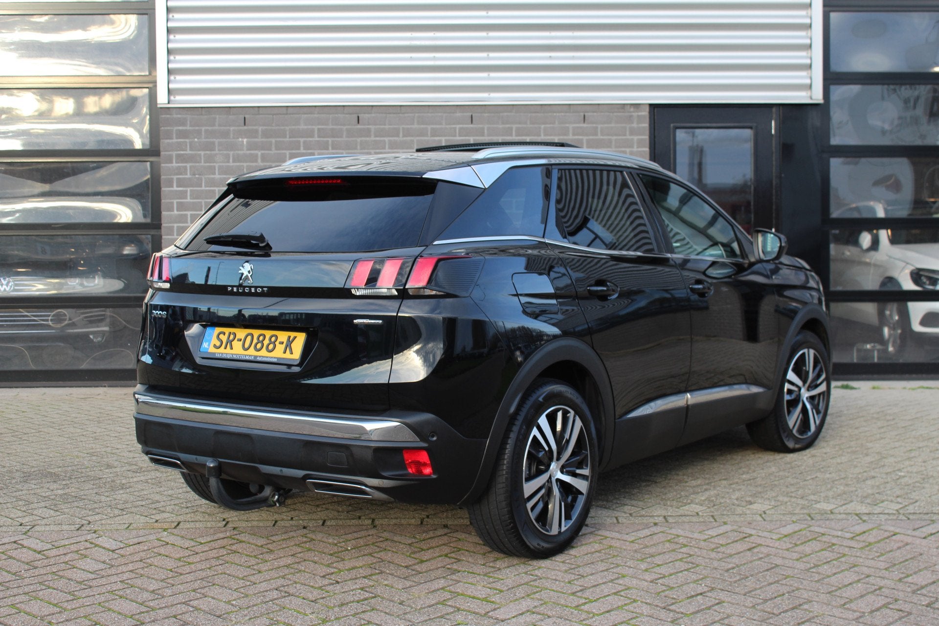 Peugeot 3008 1.6 e-THP GT Line / Panoramadak / Carplay / Tre, Auto's, Dealer onderhouden, 4 cilinders, Met garantie (alle), Leder en Stof