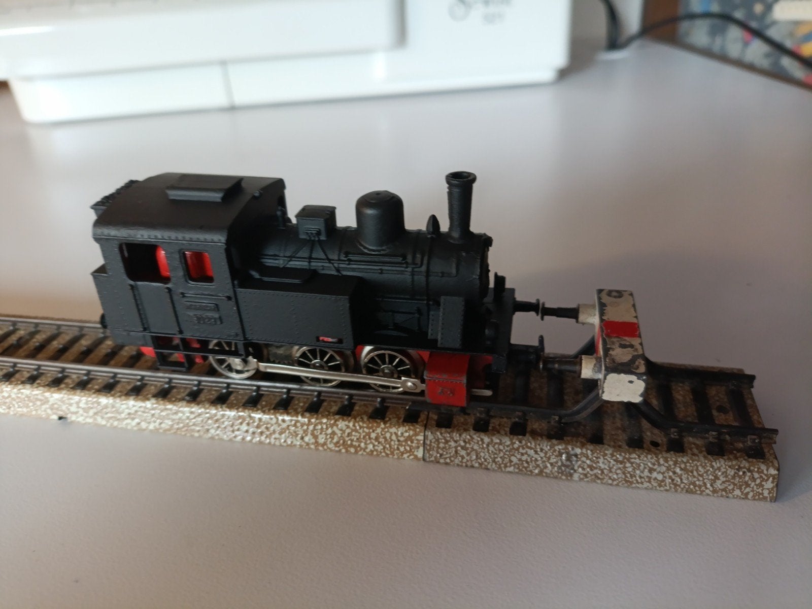zwarte Märklin starter loc 3029, Wisselstroom, Locomotief, Ophalen of Verzenden, Zo goed als nieuw