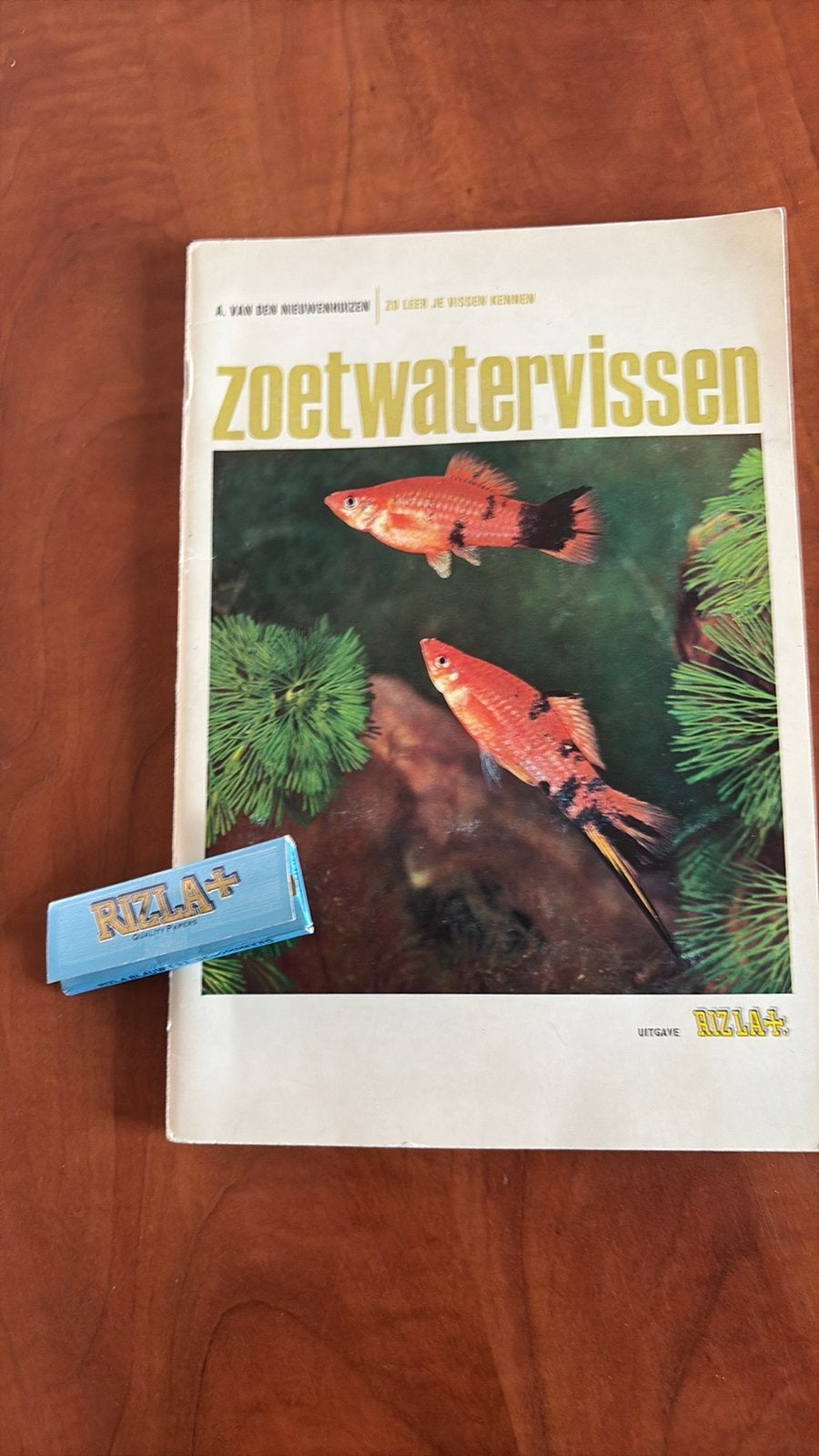 Zoetwatervissen verzamelalbum Rizzla, Ophalen of Verzenden, Zo goed als nieuw, Vissen