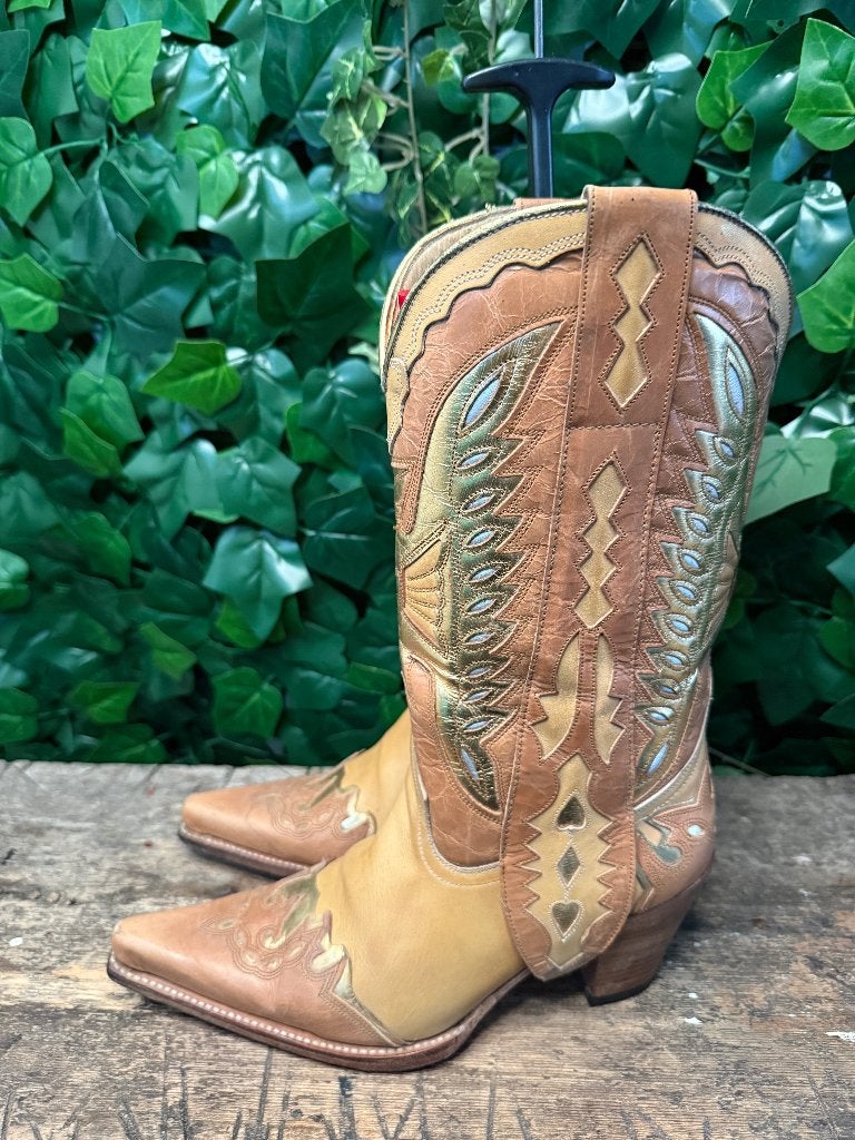 bijna Nieuwe fantastisch mooie laarzen van sendra maat 38, Kleding | Dames, Schoenen, Bruin, Ophalen of Verzenden, Zo goed als nieuw