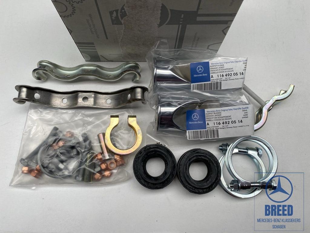 NOS reparatieset uitlaat voor Mercedes-Benz R107 350 450, -, Nieuw, Ophalen of Verzenden, -