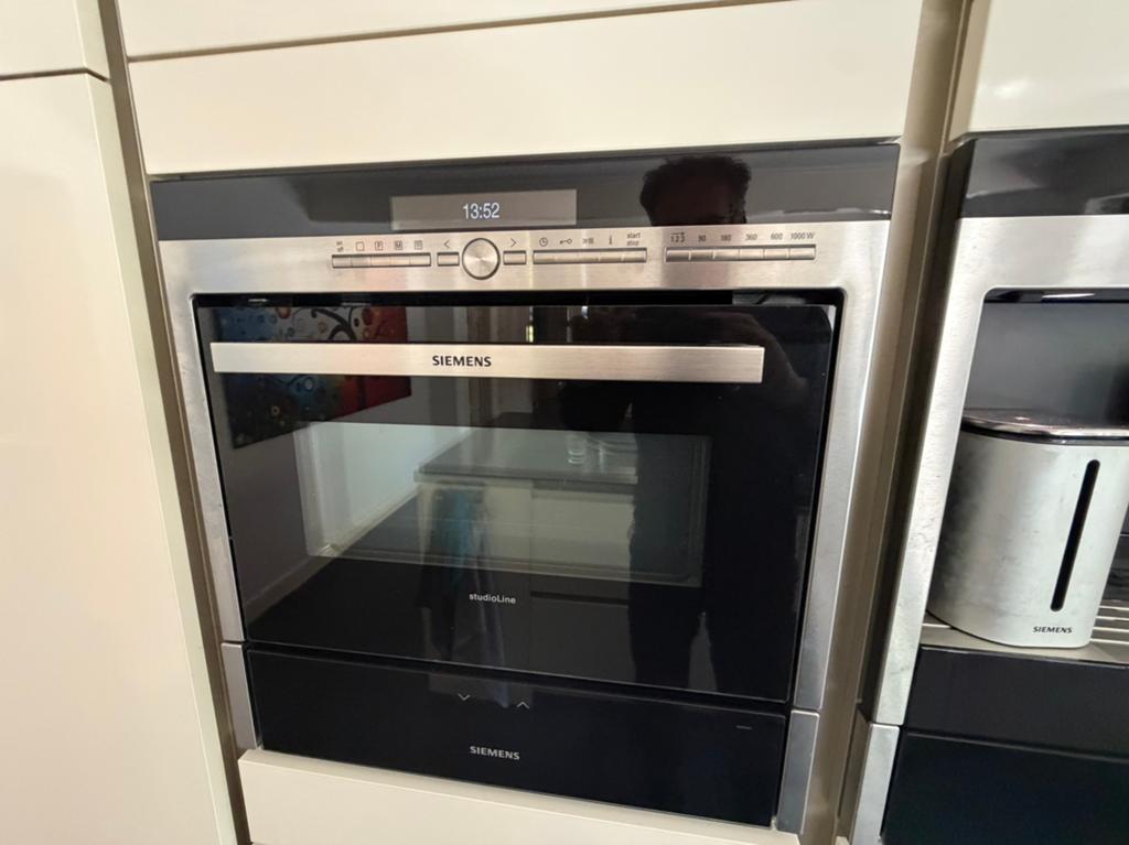Siemens studioline combi- magnetron. HT5HB38, Witgoed en Apparatuur, Ovens, Ophalen, Gebruikt