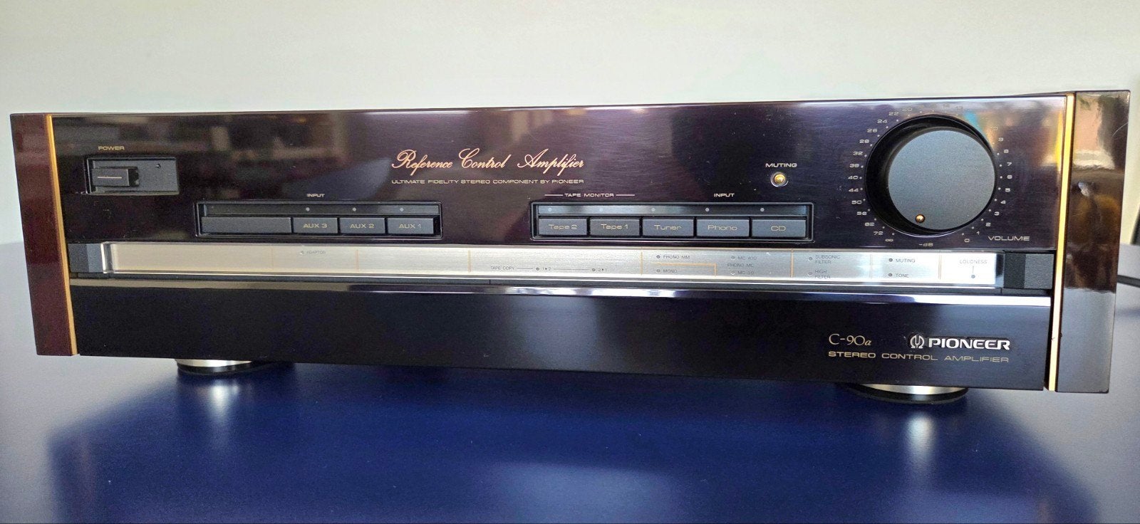 Pioneer C-90a Reference Control Amplifier - Voorversterker, Ophalen, Zo goed als nieuw, Pioneer, Minder dan 60 watt