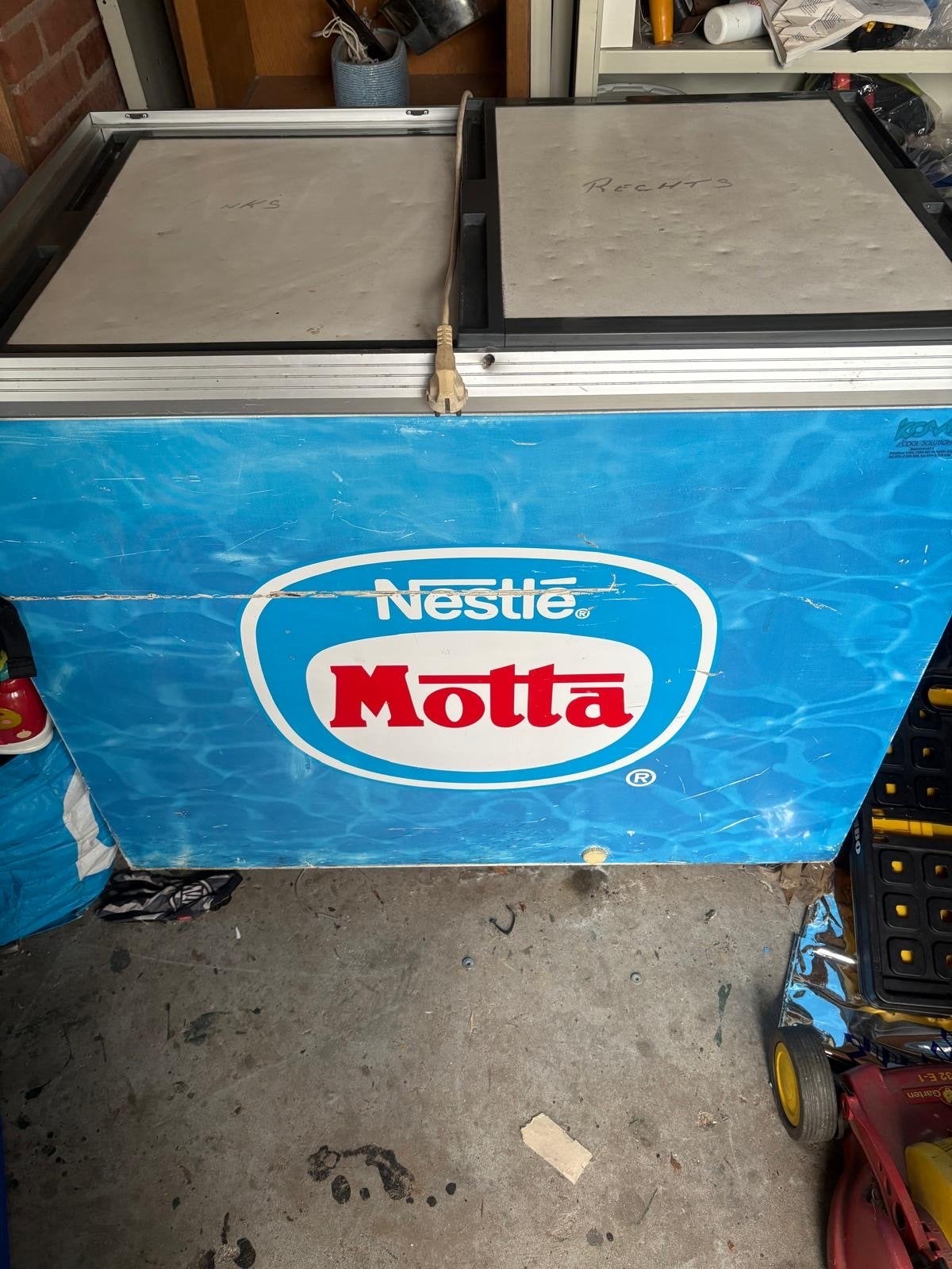 Nestlé Motta diepvrieskist - Ideaal voor ijs en meer!, Gebruikt, 200 liter of meer, 60 cm of meer, Met aparte vriezer