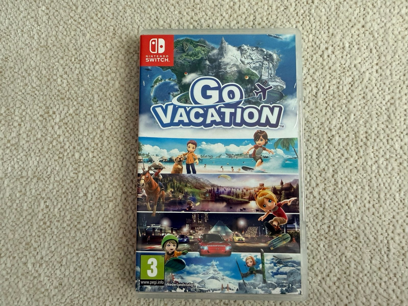 Go Vacation Nintendo Switch - Zo goed als nieuw, Spelcomputers en Games, Avontuur en Actie, Eén computer, Ophalen of Verzenden