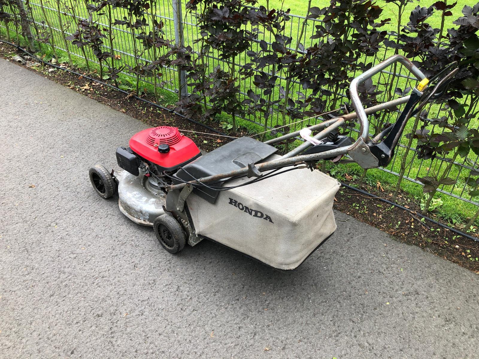 Grasmaaier honda hrd 536c, Tuin en Terras, Ophalen, Cirkelmaaier, Gebruikt, Versnellingen